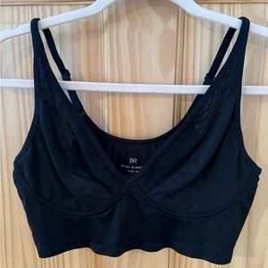 Beautiful Ruby Ribbon Sheer Demi